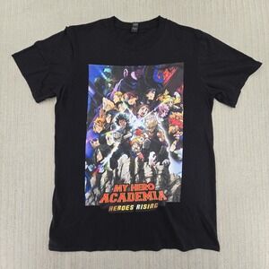 My Hero Academia Heroes Rising Anvil Shirt Mens Medium Black Anime Tee